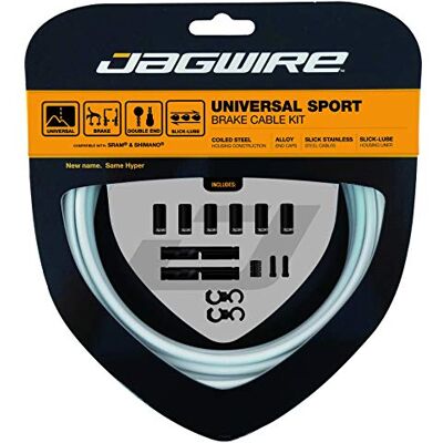 Jagwire Universal Sport Brake Kit remkabel, wit Jagwire Universal Sport Brake Kit remkabel, wit