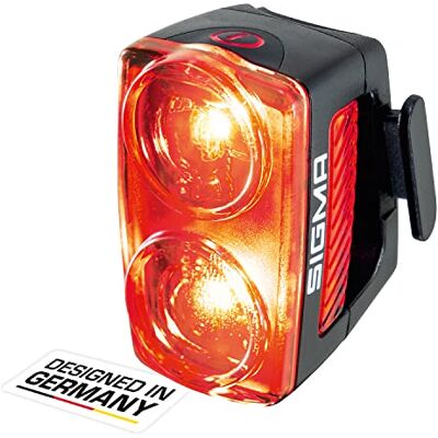 Sigma Buster RL 150 Fietsachterlicht met remlichtfunctie Krachtig led-waterdicht fietsachterlicht met een lichtbereik van 2000 m Sigma Buster RL 150 Fietsachterlicht met remlichtfunctie Krachtig led-waterdicht fietsachterlicht met een lichtbereik van 2000 m