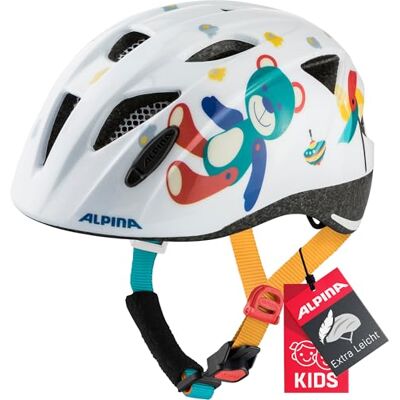 ALPINA FC Bayern München XIMO fietshelm FC Bayern licht, veilig en onbreekbaar met optioneel ledlicht voor kinderen, glanzend FCB ALPINA FC Bayern München XIMO fietshelm FC Bayern licht, veilig en onbreekbaar met optioneel ledlicht voor kinderen, glanzend FCB