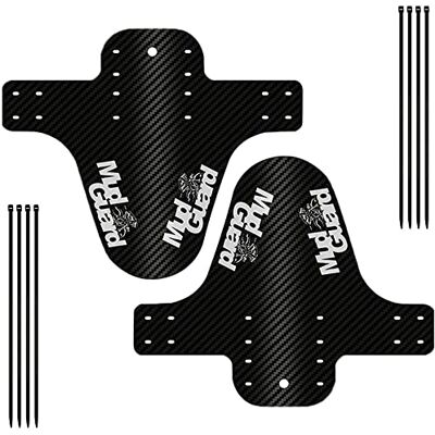 Gibsob 2 stuks universele spatborden voor fiets, mountainbike-spatborden, verstelbaar spatbord voor en achter, compatibel en geschikt voor wielmaten van 16 tot 29 inch Gibsob 2 stuks universele spatborden voor fiets, mountainbike-spatborden, verstelbaar spatbord voor en achter, compatibel en geschikt voor wielmaten van 16 tot 29 inch