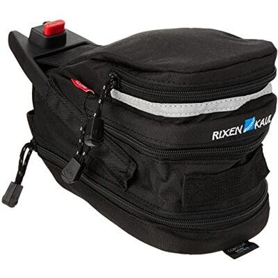 KlickFix Contour Mini fietszadeltas, zwart, maat M, 22 x 10 x 20 cm KlickFix Contour Mini fietszadeltas, zwart, maat M, 22 x 10 x 20 cm