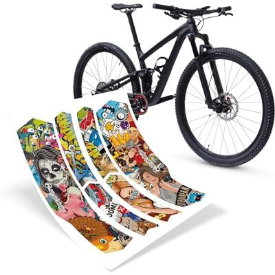 Rie:Sel Design Riesel Design Ketting: band 3000 Elegante fietskettingsfolie in vele modellen in 6 vormen zelfklevend/kettingkast voor mountainbike voor de hele achterste driehoek Rie:Sel Design Riesel Design Ketting: band 3000 Elegante fietskettingsfolie in vele modellen in 6 vormen zelfklevend/kettingkast voor mountainbike voor de hele achterste driehoek