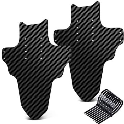 NICEDACK Mudguard Fit 2 stuks spatborden voor mountainbike 20-29 inch spatbescherming voor fiets NICEDACK Mudguard Fit 2 stuks spatborden voor mountainbike 20-29 inch spatbescherming voor fiets