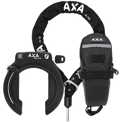AXA Allegion Netherland BV Block framehangslot, 100 cm, zwart AXA Allegion Netherland BV Block framehangslot, 100 cm, zwart