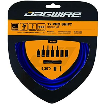 Jagwire Per kabel en beschermhoes, voor volwassenen, uniseks, blauw, Eén maat Jagwire Per kabel en beschermhoes, voor volwassenen, uniseks, blauw, Eén maat