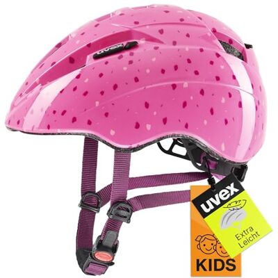 Uvex Kid 2 Casque de vélo léger pour enfants Ajustement individuel de la taille Intérieur lavable Uvex Kid 2 Casque de vélo léger pour enfants Ajustement individuel de la taille Intérieur lavable