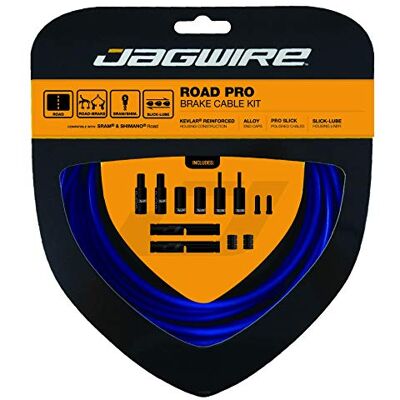Jagwire PCK205 Set met kabel- en beschermhoezen, uniseks, volwassenen, SID blauw Jagwire PCK205 Set met kabel- en beschermhoezen, uniseks, volwassenen, SID blauw