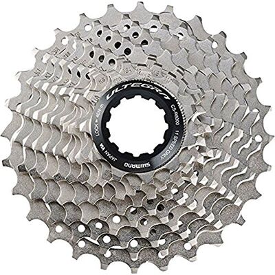 Shimano 305751200 Ultegra Cassette R8000 11 V, uniseks, zilver, één maat Shimano 305751200 Ultegra Cassette R8000 11 V, uniseks, zilver, één maat