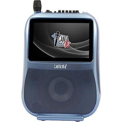 CANTA TU KARAOKE Draagbaar audio- en videosysteem voor overal plezier, inclusief draadloze microfoon, voor leeftijden vanaf 8 jaar, beroemd (CTC10200) CANTA TU KARAOKE Draagbaar audio- en videosysteem voor overal plezier, inclusief draadloze microfoon, voor leeftijden vanaf 8 jaar, beroemd (CTC10200)