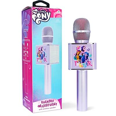OTL Technologies My Little Pony MP0951 Draadloze karaoke-microfoon met geïntegreerde luidspreker OTL Technologies My Little Pony MP0951 Draadloze karaoke-microfoon met geïntegreerde luidspreker