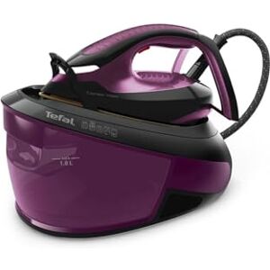 T-Fal Tefal Express Vision, stoomstrijkijzer, krachtige stoomkracht, Easy LED Vision voor uitstekend zicht, No Setting-technologie, waterreservoir 1,8 l, gemaakt in Frankrijk, paars/zwart, SV8152E0 T-Fal Tefal Express Vision, stoomstrijkijzer, krachtige stoomkracht, Easy LED Vision voor uitstekend zicht, No Setting-technologie, waterreservoir 1,8 l, gemaakt in Frankrijk, paars/zwart, SV8152E0