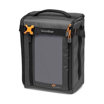Lowepro GearUp Creator Box Large II, spiegelloze fotografische camera en DSLR, fotocamera met accessoires Rapido, realistische weergave met tessuti riciclati, interne ruimteverdeler, zwart Lowepro GearUp Creator Box Large II, spiegelloze fotografische camera en DSLR, fotocamera met accessoires Rapido, realistische weergave met tessuti riciclati, interne ruimteverdeler, zwart