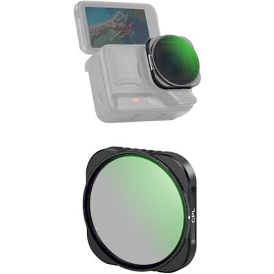 NEEWER CPL Filter compatibel met Insta360 Ace Pro Insta 360 Ace Pro 2, Snap On Multilayer Optische HD Glas CPL Verstelbare Action Camera Lens Filter Accessoires, FL-C19 NEEWER CPL Filter compatibel met Insta360 Ace Pro Insta 360 Ace Pro 2, Snap On Multilayer Optische HD Glas CPL Verstelbare Action Camera Lens Filter Accessoires, FL-C19
