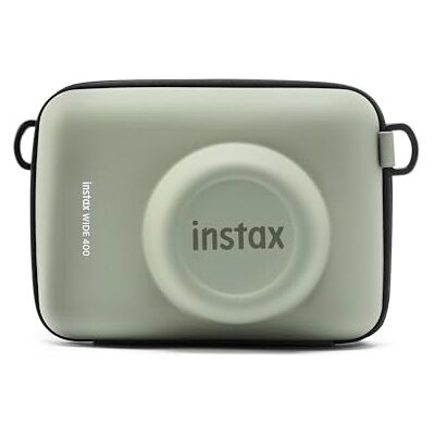instax 400° brede instant camera, automatische belichting en flitsbediening, groot beeldformaat, statiefaansluiting, groen, film apart verkrijgbaar instax 400° brede instant camera, automatische belichting en flitsbediening, groot beeldformaat, statiefaansluiting, groen, film apart verkrijgbaar