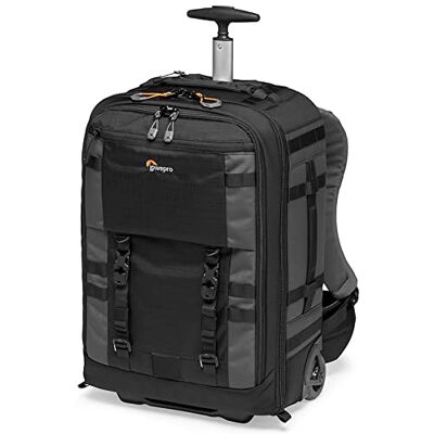 Lowepro Pro Trekker RLX 450 AW II, Zaino Converteerbare trolley per camera, tessuto Riciclato, laptop/tablet van 15 inch, draaibaar, custodia voor cameraspiegel/DSLR, zwart/grijs Scuro Lowepro Pro Trekker RLX 450 AW II, Zaino Converteerbare trolley per camera, tessuto Riciclato, laptop/tablet van 15 inch, draaibaar, custodia voor cameraspiegel/DSLR, zwart/grijs Scuro