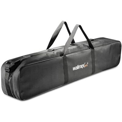 Walimex Pro Statieftas 98 cm voor max. 4 statieven 96 cm draagtas met schouderriem, praktisch en comfortabel, dikke bekleding, buiten 98 x 18 x 16 cm, binnenkant 96 x 17 x 14 cm Walimex Pro Statieftas 98 cm voor max. 4 statieven 96 cm draagtas met schouderriem, praktisch en comfortabel, dikke bekleding, buiten 98 x 18 x 16 cm, binnenkant 96 x 17 x 14 cm