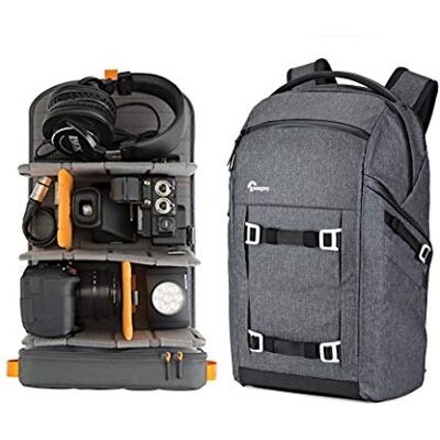 Lowepro FreeLine 350 AW camerarugzak, veelzijdige rugzak ontworpen voor reizen, fotografen en videografen, voor DSLR-camera's, spiegelloze computers Lowepro FreeLine 350 AW camerarugzak, veelzijdige rugzak ontworpen voor reizen, fotografen en videografen, voor DSLR-camera's, spiegelloze computers