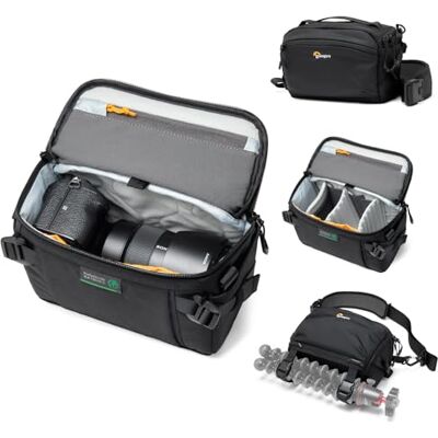 Lowepro ProTactic Lite SLX 110 AW III Camera Sling Bag, Professional Camera, Regenhoes, Lichtgewicht Crossbody Sling Backpack, voor Fotograaf, Videograaf, Volume 4L, voor DSLR/Mirrorless Lowepro ProTactic Lite SLX 110 AW III Camera Sling Bag, Professional Camera, Regenhoes, Lichtgewicht Crossbody Sling Backpack, voor Fotograaf, Videograaf, Volume 4L, voor DSLR/Mirrorless