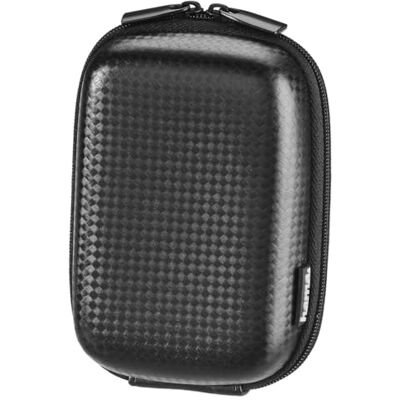 Hama Camerahoes, robuuste harde hoes in carbonstijl, ideaal als kleine fototas en camera-opslag, kleur: zwart Hama Camerahoes, robuuste harde hoes in carbonstijl, ideaal als kleine fototas en camera-opslag, kleur: zwart