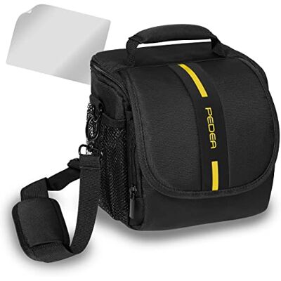 PEDEA Beschermhoes voor Panasonic Lumix DMC G70, G81, GM5, GX80, GH4, GX8, Sony Alpha 6500, Nikon D5600 DSLR-camera, geel, maat M PEDEA Beschermhoes voor Panasonic Lumix DMC G70, G81, GM5, GX80, GH4, GX8, Sony Alpha 6500, Nikon D5600 DSLR-camera, geel, maat M