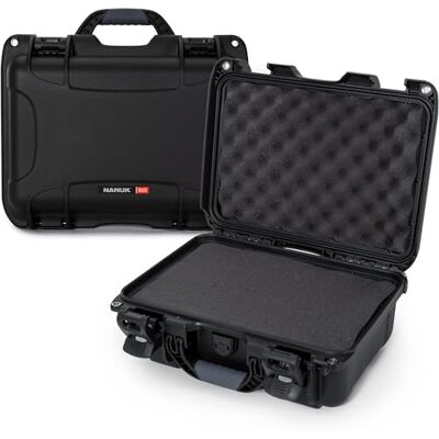 NANUK 915 waterdichte harde hoes met schuimrubberen inzetstuk, zwart NANUK 915 waterdichte harde hoes met schuimrubberen inzetstuk, zwart