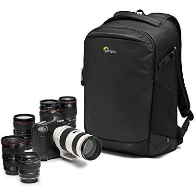 Lowepro Flipside LP37352-PWW BP 400 AW III Zaino voor fotocamera, spiegelloze en DSLR, zwart, achterzijde accessoires, zij-accessoires, scheidingswand verstelbaar, voor spiegelloze come Sony α7, LP37352-PWW Lowepro Flipside LP37352-PWW BP 400 AW III Zaino voor fotocamera, spiegelloze en DSLR, zwart, achterzijde accessoires, zij-accessoires, scheidingswand verstelbaar, voor spiegelloze come Sony α7, LP37352-PWW