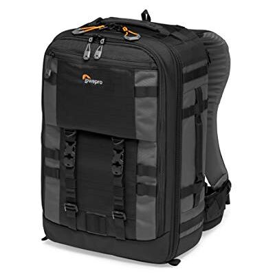 Lowepro Pro Trekker BP 350 AW II, fotocamera met Tessuto Riciclato, Laptop/Tablet da 15 inch, Divisori MaxFit, Copertura Waterdicht, Custodia Fotocamera Mirrorless/DSLR, Zwart/Grigio Scuro Lowepro Pro Trekker BP 350 AW II, fotocamera met Tessuto Riciclato, Laptop/Tablet da 15 inch, Divisori MaxFit, Copertura Waterdicht, Custodia Fotocamera Mirrorless/DSLR, Zwart/Grigio Scuro