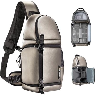 K&F CONCEPT Cameratas, schoudertas, licht, snelle toegang, waterdicht, voor fotograaf, compatibel met Canon/Nikon/Sony/DJI Mavic Drone 10 Long K&F CONCEPT Cameratas, schoudertas, licht, snelle toegang, waterdicht, voor fotograaf, compatibel met Canon/Nikon/Sony/DJI Mavic Drone 10 Long