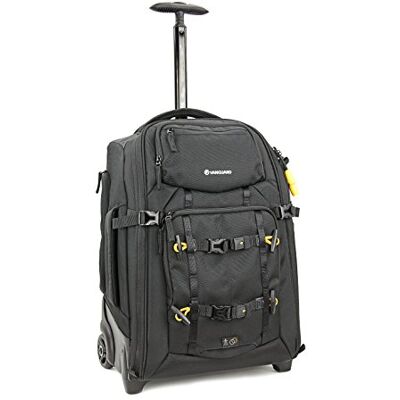 Vanguard Alta Fly 49T Reiskoffer voor camera-uitrusting, zwart, Buitenafmetingen: 375x230x540mm, Trolley Vanguard Alta Fly 49T Reiskoffer voor camera-uitrusting, zwart, Buitenafmetingen: 375x230x540mm, Trolley