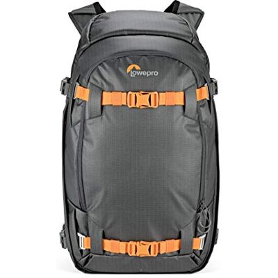 Lowepro Whistler 450 AW II, voor fotocamera, Tessuti Riciclati, Copertura All Weather, Laptop da 15 inch, Insert Pads, Custodia per Fotocamera Pro Mirrorless/DSLR, Grigio Lowepro Whistler 450 AW II, voor fotocamera, Tessuti Riciclati, Copertura All Weather, Laptop da 15 inch, Insert Pads, Custodia per Fotocamera Pro Mirrorless/DSLR, Grigio