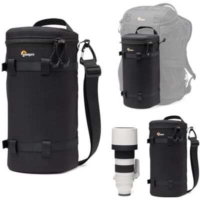 Lowepro ProTactic LCS 13 x 32 III gevoerde tas voor 300 mm F/2.8 lens voor DSLR-camera's en spiegelloze camera's Inhoud: 5 liter Afmetingen: 32 x 13 x 13 cm Lowepro ProTactic LCS 13 x 32 III gevoerde tas voor 300 mm F/2.8 lens voor DSLR-camera's en spiegelloze camera's Inhoud: 5 liter Afmetingen: 32 x 13 x 13 cm