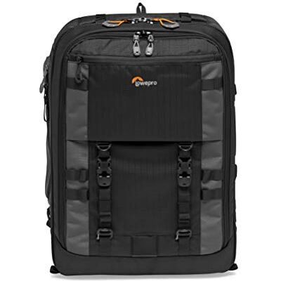Lowepro Pro Trekker BP 450 AW II, fotocamera, Tessuto Riciclato, laptop/tablet van 15 inch, divisori MaxFit, Copertura waterdicht, custodia voor cameraspiegel/DSLR, zwart/grijs Scuro Lowepro Pro Trekker BP 450 AW II, fotocamera, Tessuto Riciclato, laptop/tablet van 15 inch, divisori MaxFit, Copertura waterdicht, custodia voor cameraspiegel/DSLR, zwart/grijs Scuro