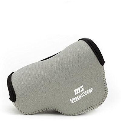 MegaGear Neopreen hoesje voor Sony A6000 camera, grijs., Modern MegaGear Neopreen hoesje voor Sony A6000 camera, grijs., Modern