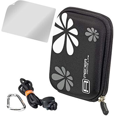 PEDEA Hoes voor Panasonic Lumix DMC-FT25 / DMC-LF1 / DMC-XS1 / DMC-TZ36, Sony DSC-HX5 / DSC-WX300 / DSC-WX350, Canon PowerShot SX610 HS, Samsung WB35F / WB30F, Nikon Coolpix S7000 Met folie PEDEA Hoes voor Panasonic Lumix DMC-FT25 / DMC-LF1 / DMC-XS1 / DMC-TZ36, Sony DSC-HX5 / DSC-WX300 / DSC-WX350, Canon PowerShot SX610 HS, Samsung WB35F / WB30F, Nikon Coolpix S7000 Met folie