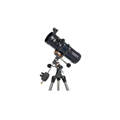 Celestron Astromaster 114EQ-MD met telefoonadapter en maanfilter Celestron Astromaster 114EQ-MD met telefoonadapter en maanfilter