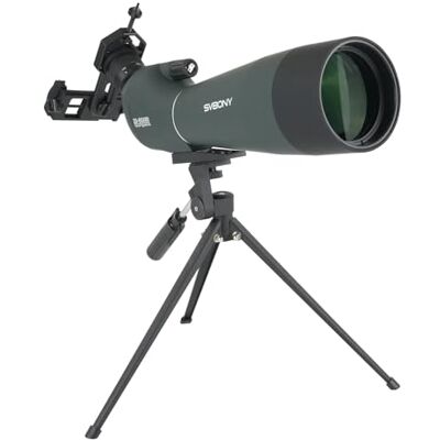 SVBONY SV28 Spotting Scope 20-60x80 BAK4 Prism MC Optiek Monoculair Telescoop Groot Oculair met Statief Telefoon Adapter Spotting Scope voor het observeren van vogels SVBONY SV28 Spotting Scope 20-60x80 BAK4 Prism MC Optiek Monoculair Telescoop Groot Oculair met Statief Telefoon Adapter Spotting Scope voor het observeren van vogels