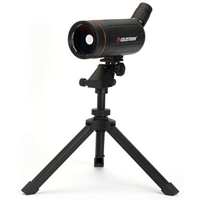 Celestron 52238 Mini Mak Maksutov 70 mm hoekige observatiebril voor observatie op lange afstand, 25-75x zoomoog, meerlaagse optiek, rubberen afscherming inclusief tafelstatief Celestron 52238 Mini Mak Maksutov 70 mm hoekige observatiebril voor observatie op lange afstand, 25-75x zoomoog, meerlaagse optiek, rubberen afscherming inclusief tafelstatief