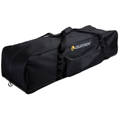 Celestron 94025 40 inch Full Kit Telescope Bag Telescoop opberg- en transporttas, frame, statief, accessoires, configureerbare gevoerde binnenwanden en tas voor bonusaccessoires, zwart Celestron 94025 40 inch Full Kit Telescope Bag Telescoop opberg- en transporttas, frame, statief, accessoires, configureerbare gevoerde binnenwanden en tas voor bonusaccessoires, zwart