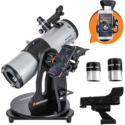 Celestron 22480 StarSense Explorer Dobson-telescoop, 114 mm, compatibel met smartphones, werkt met de StarSense-app, compatibel met iOS/Android Celestron 22480 StarSense Explorer Dobson-telescoop, 114 mm, compatibel met smartphones, werkt met de StarSense-app, compatibel met iOS/Android