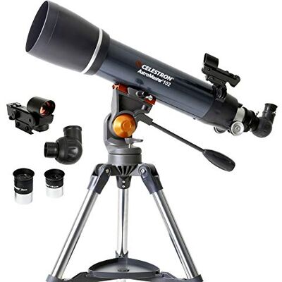 Celestron 22065 AstroMaster 102AZ Refractor Telescoop, Donkerblauw Celestron 22065 AstroMaster 102AZ Refractor Telescoop, Donkerblauw