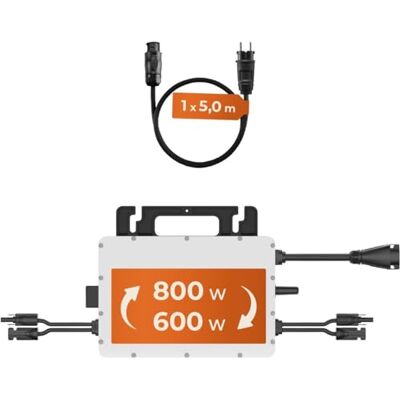 Hoymiles HMS-800W-2T Micro-omvormer met geïntegreerde wifi voor balkoncentrale (bestelpercentage: 0% volgens § 12, lid 3, UStG) Hoymiles HMS-800W-2T Micro-omvormer met geïntegreerde wifi voor balkoncentrale (bestelpercentage: 0% volgens § 12, lid 3, UStG)
