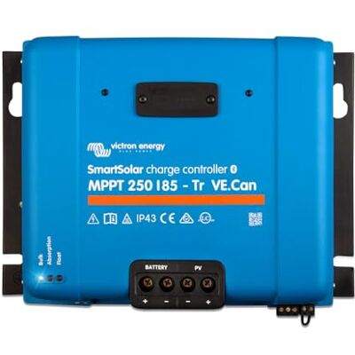 Victron Energy SmartSolar MPPT Tr VE. Can 250 V 85 amp 12/24/36/48 volt zonne-laadregelaar (Bluetooth) Victron Energy SmartSolar MPPT Tr VE. Can 250 V 85 amp 12/24/36/48 volt zonne-laadregelaar (Bluetooth)