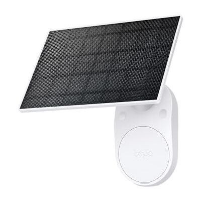 Tapo A201 Zonnepaneel, 2,5 W, 5,2 V, geschikt voor batterijcamera's, flexibele installatie, 45 minuten hoog rendement opladen voor de hele dag, IP65, 360 graden verstelbaar, 4 m oplaadkabel Tapo A201 Zonnepaneel, 2,5 W, 5,2 V, geschikt voor batterijcamera's, flexibele installatie, 45 minuten hoog rendement opladen voor de hele dag, IP65, 360 graden verstelbaar, 4 m oplaadkabel