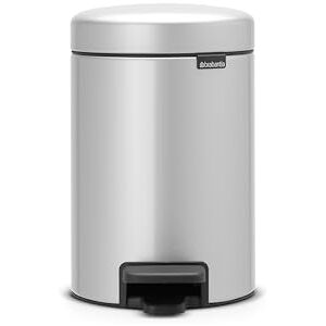 Brabantia 113260 New Icon pedaalemmer roestvrij staal grijs 17 x 23,5 x 26,4 cm 3 L Brabantia 113260 New Icon pedaalemmer roestvrij staal grijs 17 x 23,5 x 26,4 cm 3 L