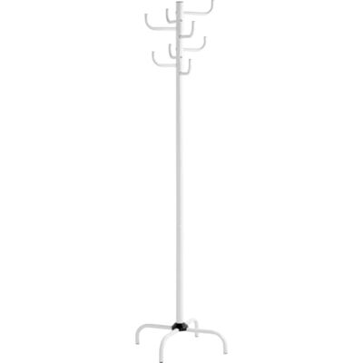HAKU Möbel kapstok wit, metaal Afmetingen: H 180 cm x Ø 37 cm, stijl: modern HAKU Möbel kapstok wit, metaal Afmetingen: H 180 cm x Ø 37 cm, stijl: modern