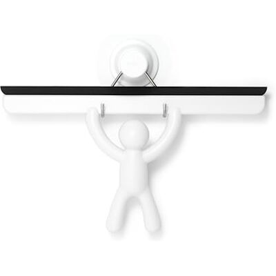 Umbra Buddy Douchekrakel, zelfklevend, eenheidsmaat Verwijderbare plakband, streepvrije reiniging voor douche en spiegel, waterdicht, roestvrij, kunststof Umbra Buddy Douchekrakel, zelfklevend, eenheidsmaat Verwijderbare plakband, streepvrije reiniging voor douche en spiegel, waterdicht, roestvrij, kunststof
