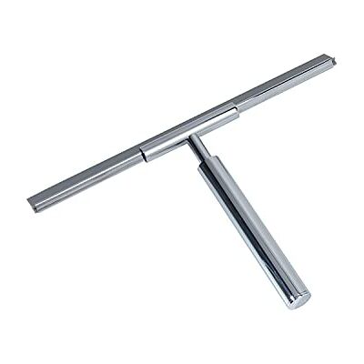 Gedy G-THor douchewisser, chroom, reiniging van het glas van messing, afmetingen: 17,5 x 26 x 2,2 cm & 0,175 kg, Design R&S , verchroomd, uniek Gedy G-THor douchewisser, chroom, reiniging van het glas van messing, afmetingen: 17,5 x 26 x 2,2 cm & 0,175 kg, Design R&S , verchroomd, uniek
