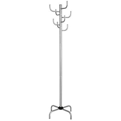 HAKU Aluminium kapstok, staande kapstok van metaal, afmetingen: H 180 x Ø 37 cm, stijl: modern HAKU Aluminium kapstok, staande kapstok van metaal, afmetingen: H 180 x Ø 37 cm, stijl: modern