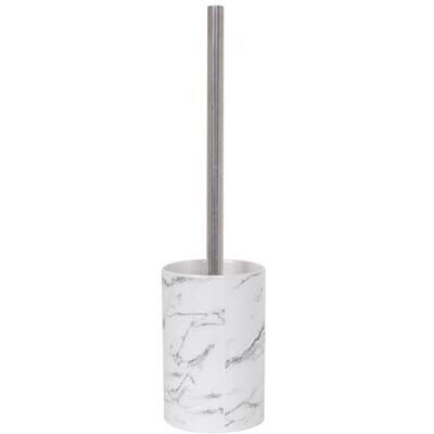 MSV Toiletborstel en houder Toscane, wit, Ø 9,5 x 37 cm MSV Toiletborstel en houder Toscane, wit, Ø 9,5 x 37 cm