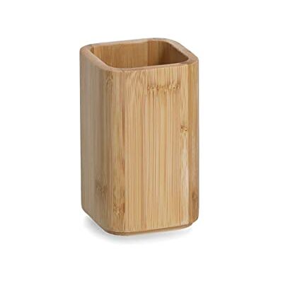 Zeller 18926 Bamboe Tandenbeker 7 x 7 x 11,4 cm Zeller 18926 Bamboe Tandenbeker 7 x 7 x 11,4 cm